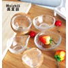 出口迷你小玻璃碟 韓國優(yōu)質(zhì)甜品碟 耐熱環(huán)保