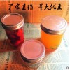 批發(fā)方形泡茶瓶 玻璃果汁瓶透明方形奶茶瓶子帶木塞 飲料瓶