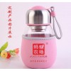 廠家批發(fā)隨手杯創(chuàng)意款企鵝杯玻璃杯透明玻璃杯帶蓋便攜過濾可定制