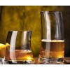 創(chuàng)意帆形水杯 個性月牙果汁飲料杯 透明玻璃牛角啤酒杯